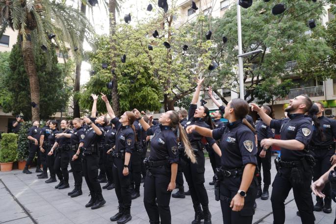 Palma incorpora 55 nuevos agentes de Policía Local para reforzar la seguridad en los barrios