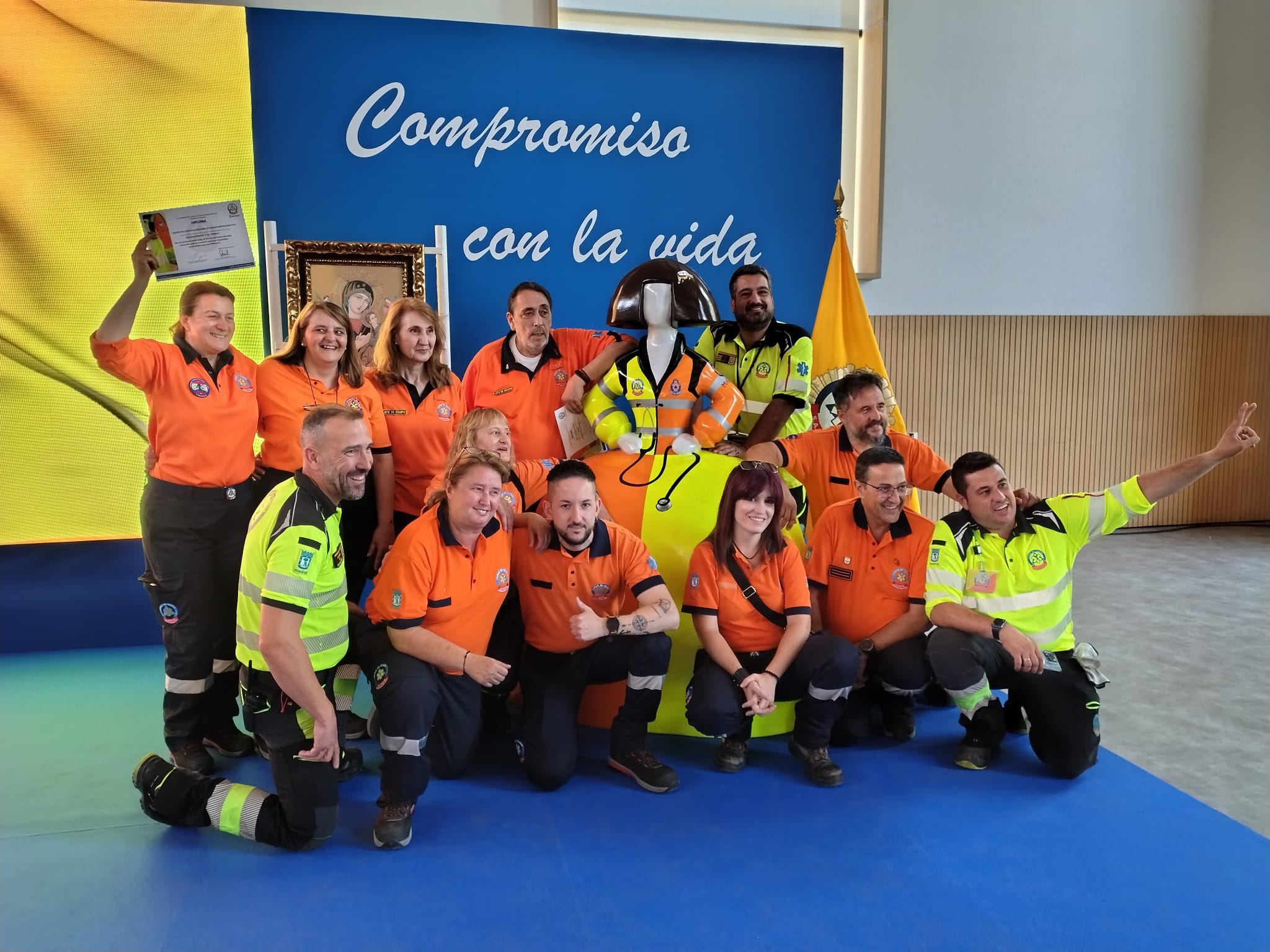 SAMUR-PC entrega los premios por su patrona