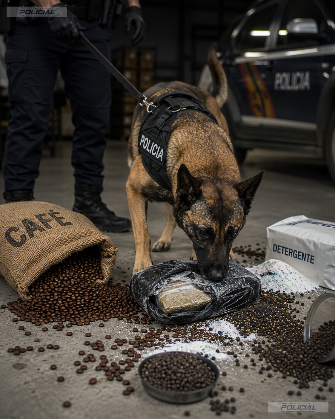 LO DIFÍCIL QUE ES ENGAÑAR A UN PERRO POLICÍA: CUANDO EL MEJOR DETECTOR TIENE CUATRO PATAS.