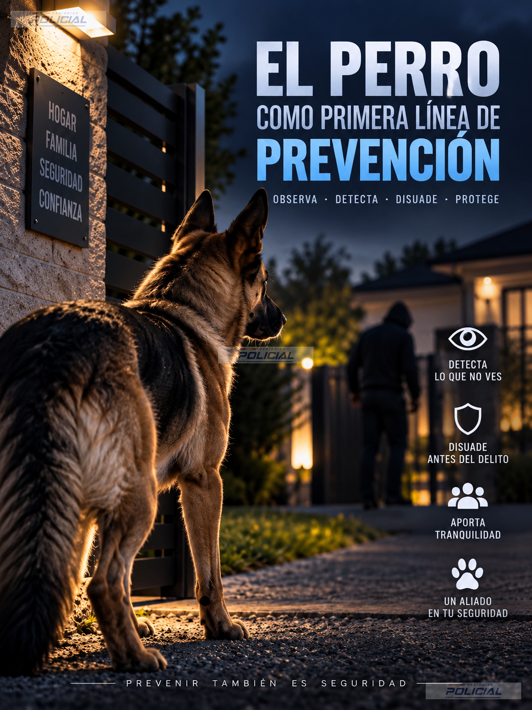 EL PERRO COMO PRIMERA LÍNEA DE LA PREVENCIÓN