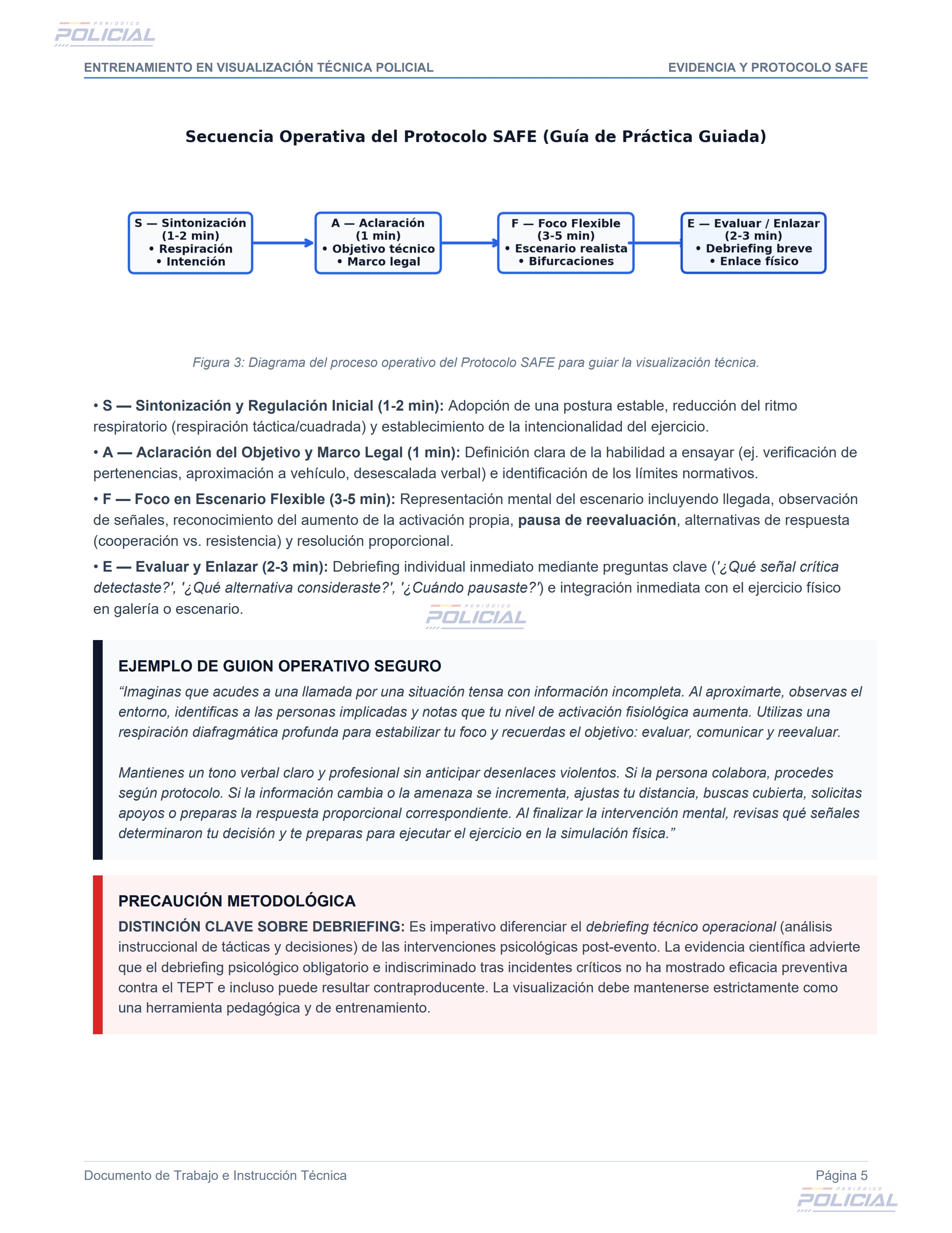 Entrenamiento en Visualización Técnica Policial
