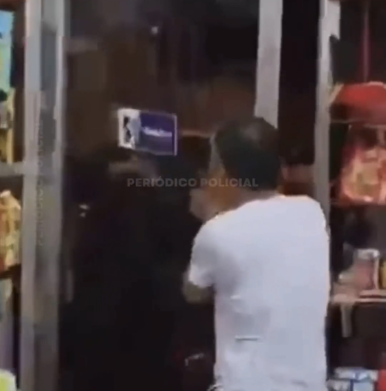 Herido tras recibir un disparo en un ojo Un comerciante