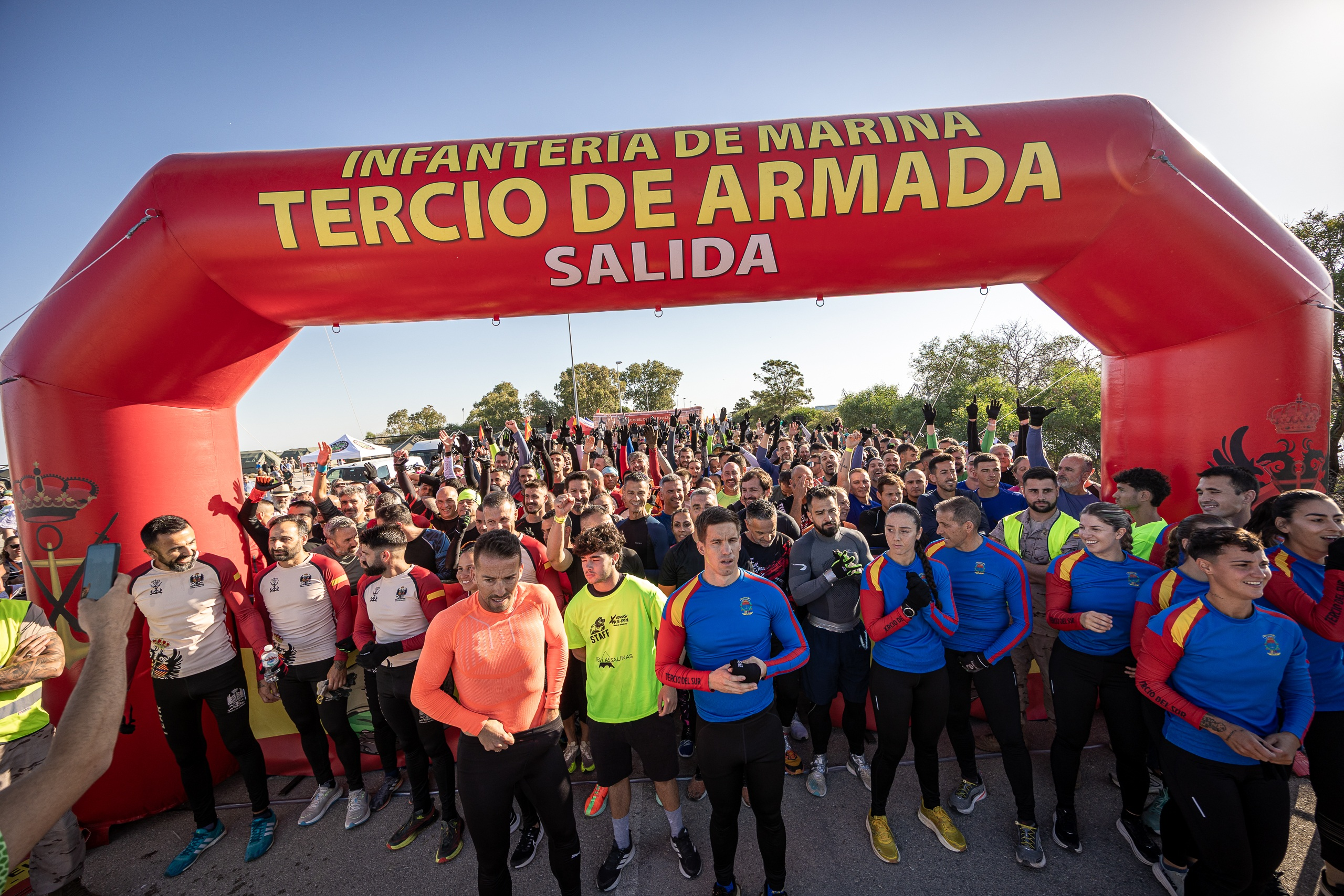 La carrera extrema FAN-PIN celebra su décimo aniversario con más de 800 participantes en San Fernando