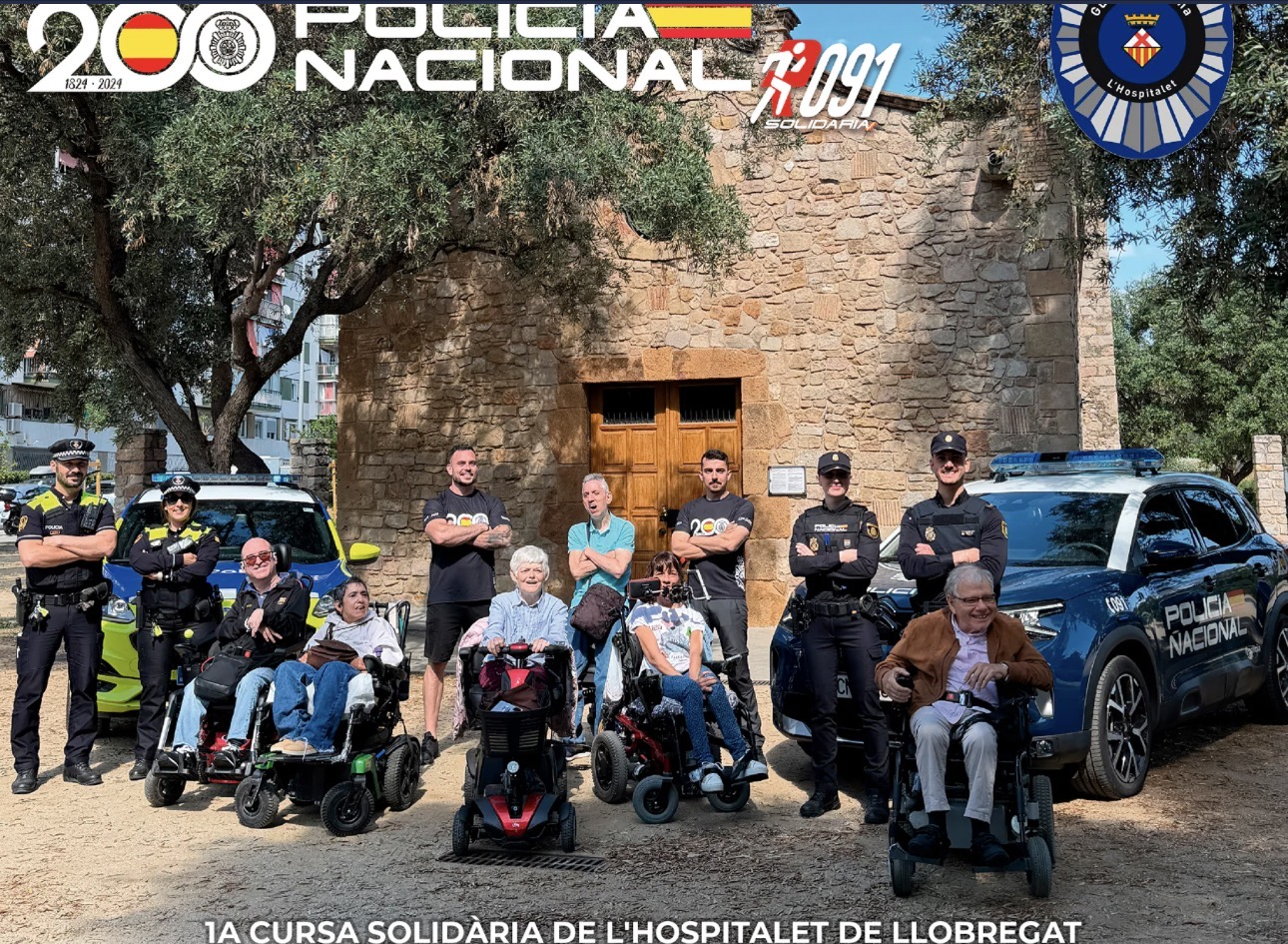 La Policía Nacional y la Guardia Urbana de L’Hospitalet impulsan la primera gran carrera solidaria policial de Cataluña