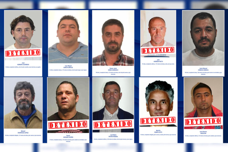 La Policía Nacional solicita colaboración ciudadana para localizar a cuatro fugitivos de alta peligrosidad