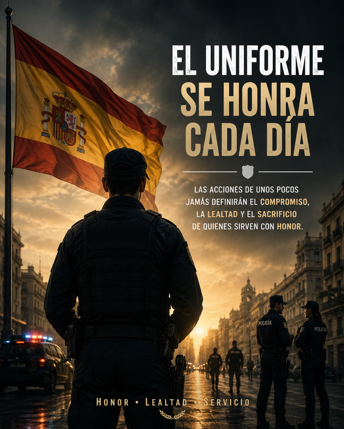 La esencia del compromiso policial