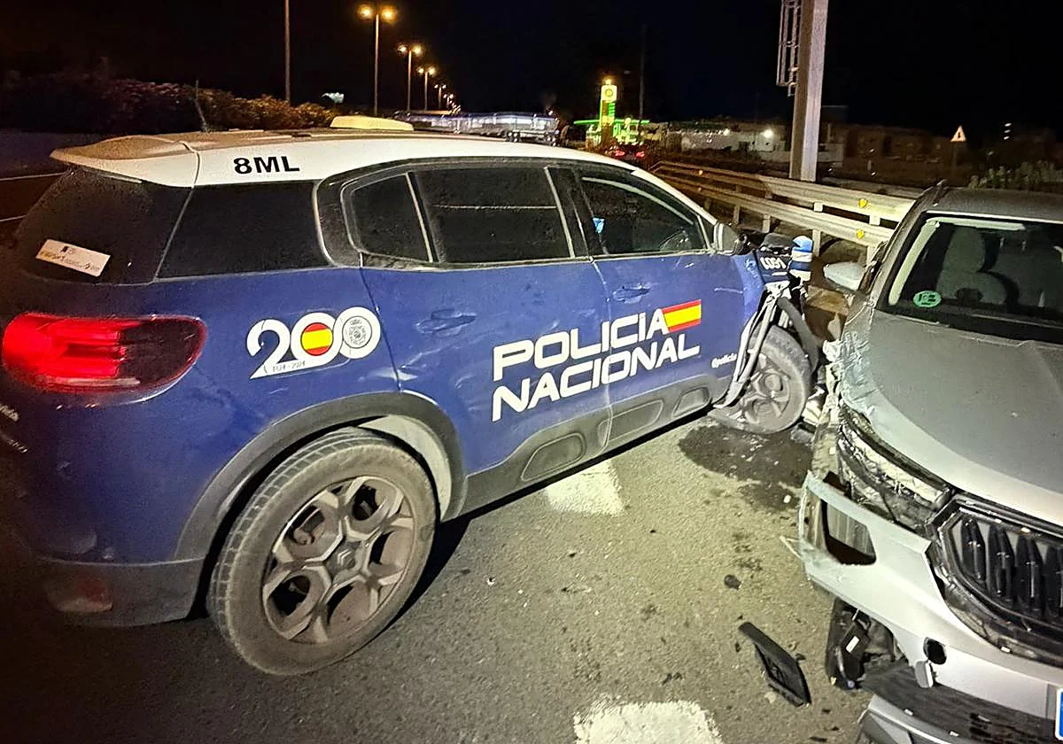 Dos conductores huyen a más de 170 km/h de la Policía Local en Las Palmas de Gran Canaria y terminan interceptados