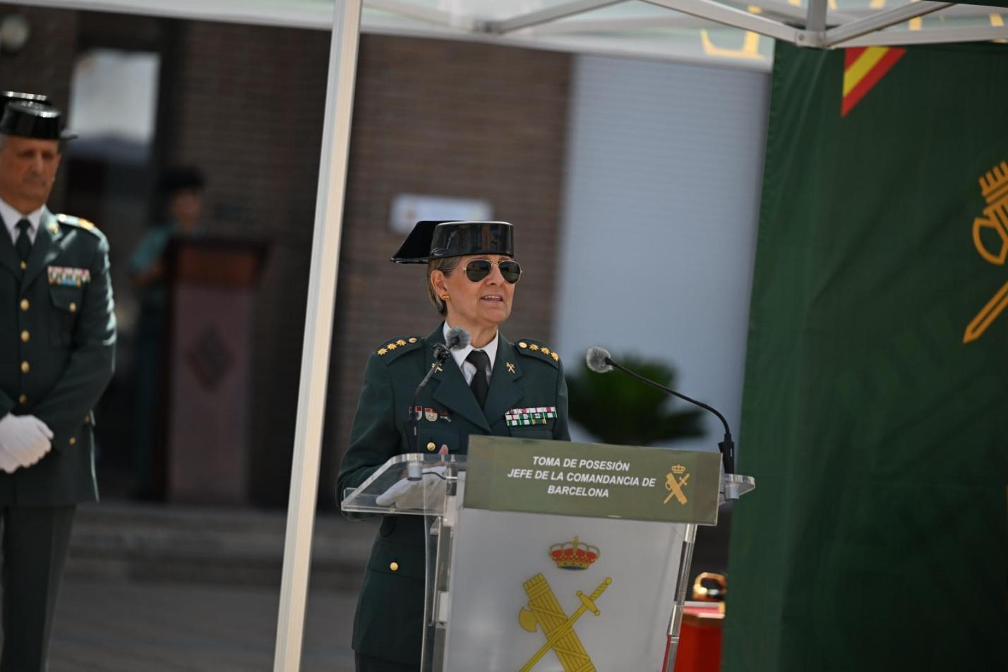 Cristina Moreno asume la jefatura de la Comandancia de la Guardia Civil de Barcelona