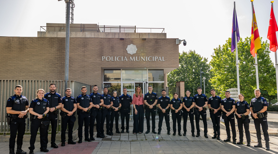 Pozuelo incorpora 14 nuevos agentes y refuerza su plantilla de Policía Municipal hasta los 170 efectivos