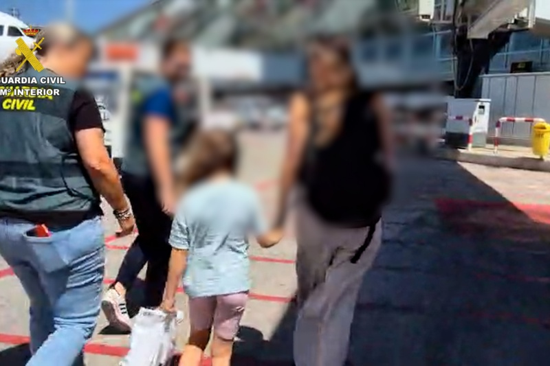 Localizada en Kosovo una niña de seis años presuntamente sustraída en Mallorca tras una investigación internacional de la Guardia Civil