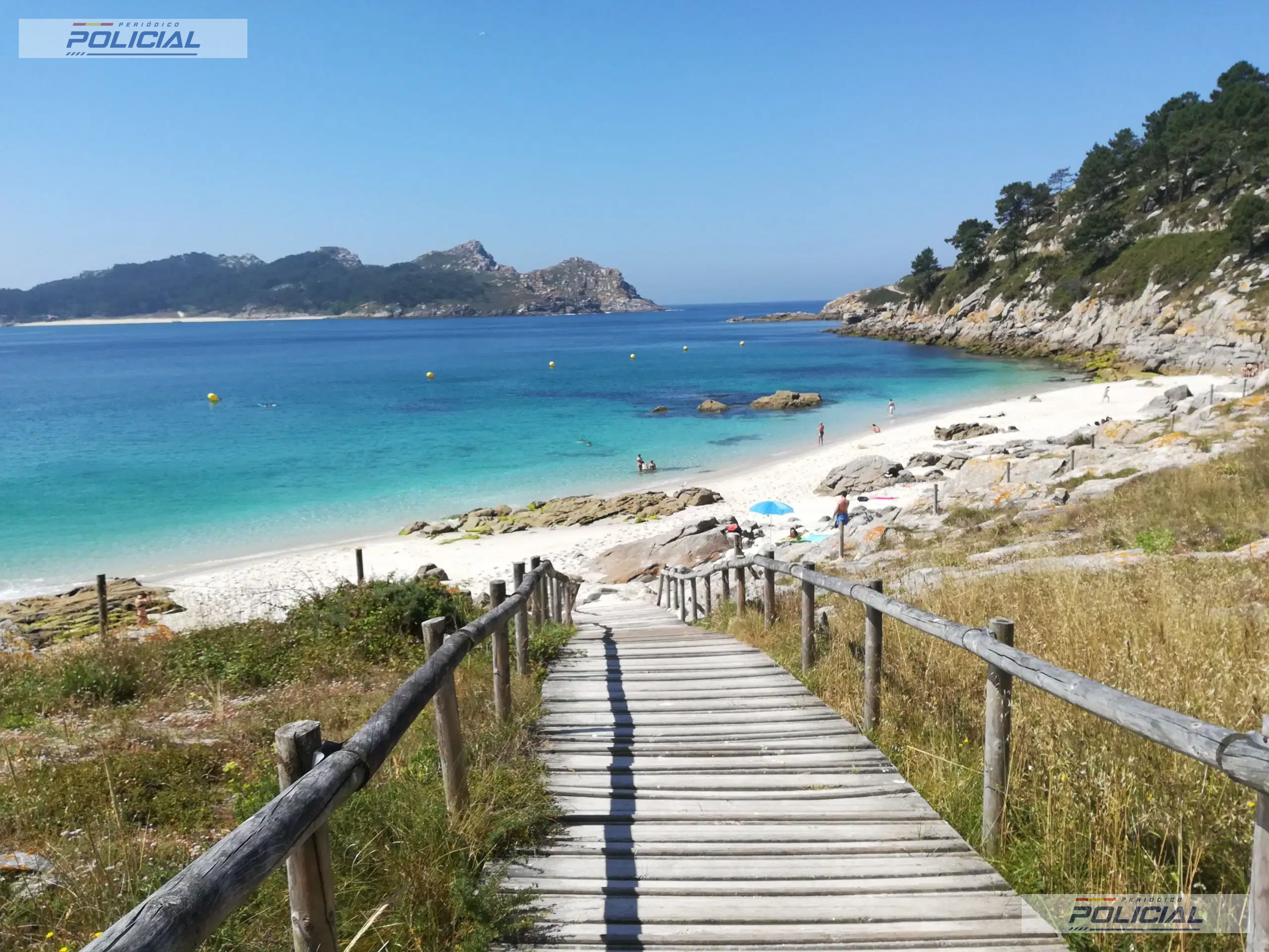 Prohibido el baño en varias playas de Vigo tras detectarse un vertido de aguas fecales en la zona de Alcabre