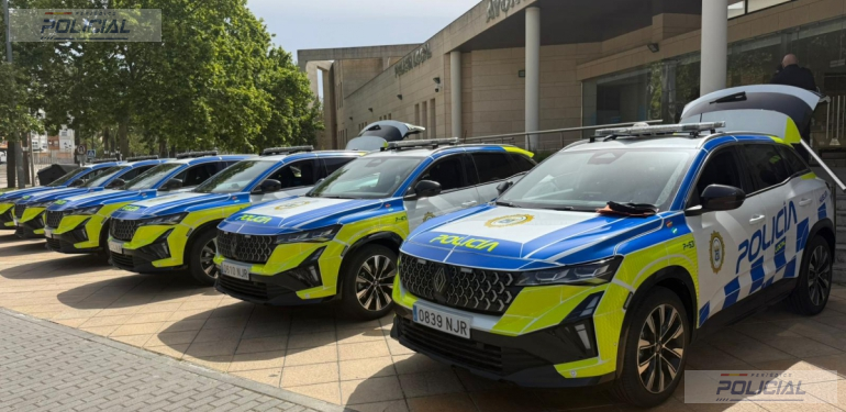 El Ayuntamiento de Huelva incorpora seis nuevos vehículos para reforzar la flota de la Policía Local