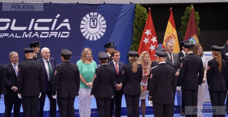 Madrid incorpora 326 nuevos policías municipales para reforzar la seguridad en los distritos y unidades especializadas