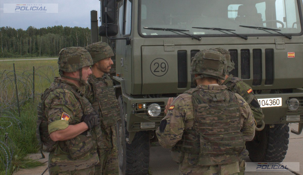 La Unidad de Defensa Antiaérea NASAMS española refuerza su preparación en Letonia con ejercicios junto a fuerzas aliadas de la OTAN