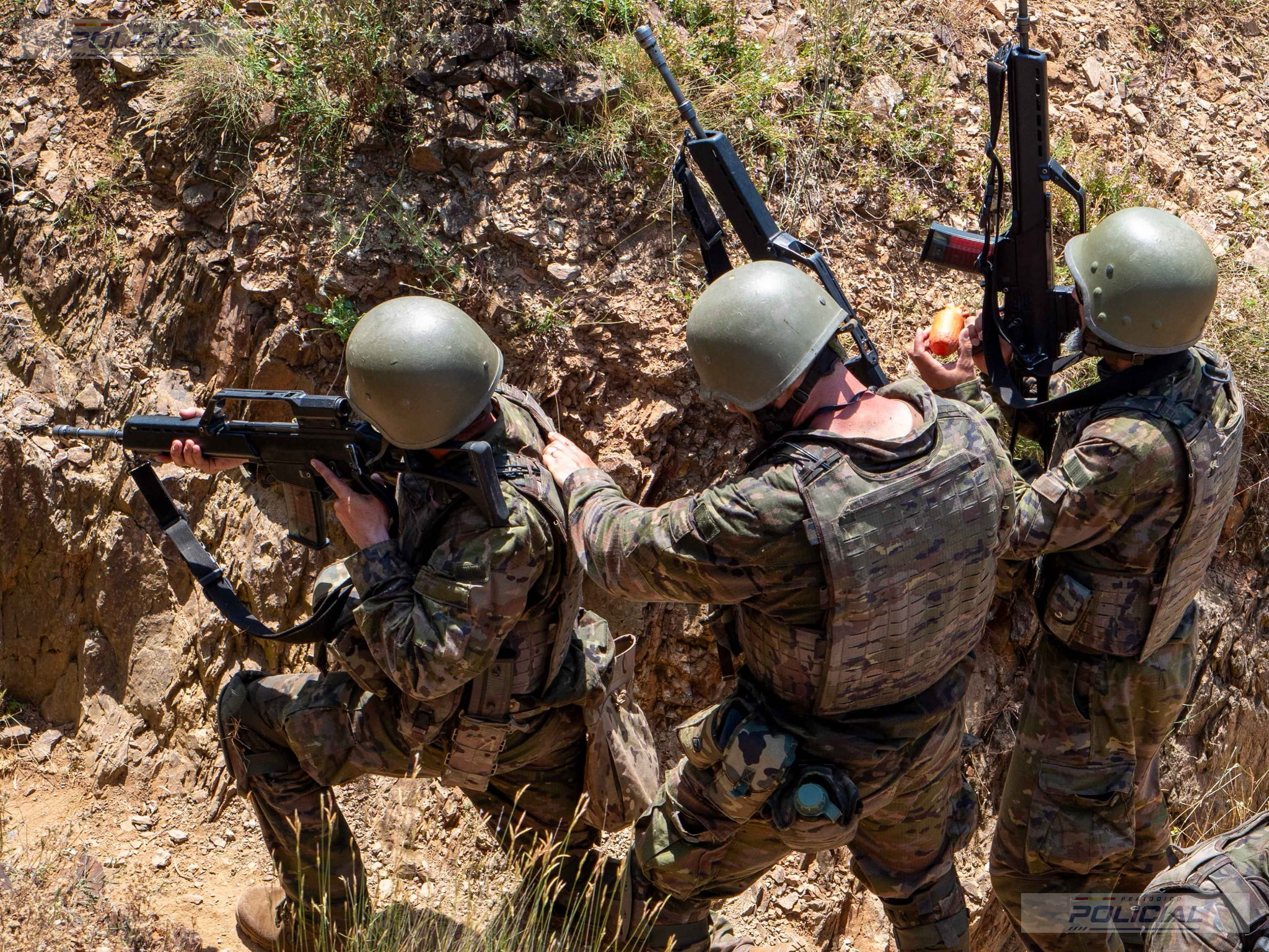 España concluye dos nuevos módulos de formación militar para las Fuerzas Armadas de Ucrania