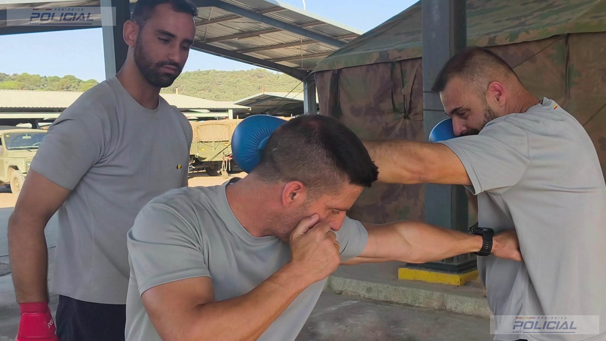 Los artilleros del GACAX refuerzan su preparación con un programa de defensa personal militar