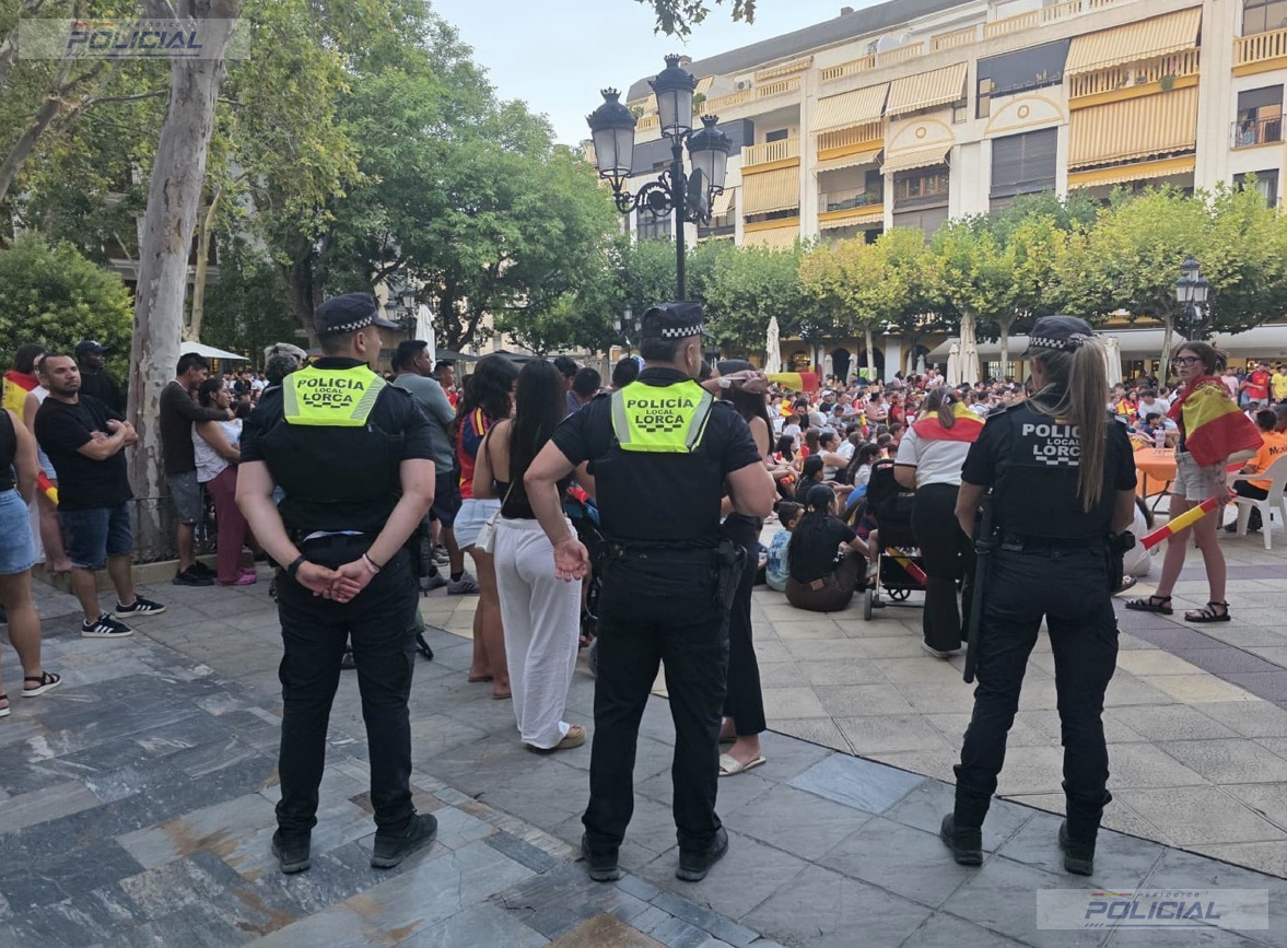 La Policía Local de Lorca intensifica la seguridad con más de 100 controles y diez detenidos en una semana