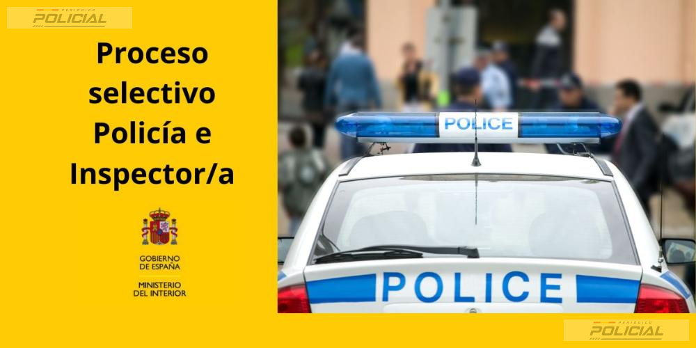 Convocadas 2.854 plazas para ingresar en la Policía Nacional entre las categorías de Policía e Inspector