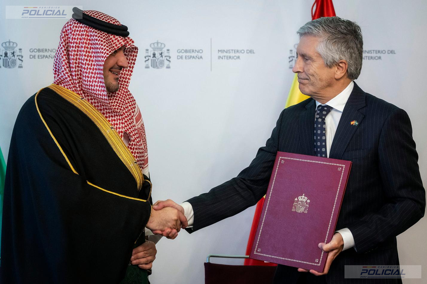 España y Arabia Saudí refuerzan su cooperación con un Plan Integral de Formación en Seguridad