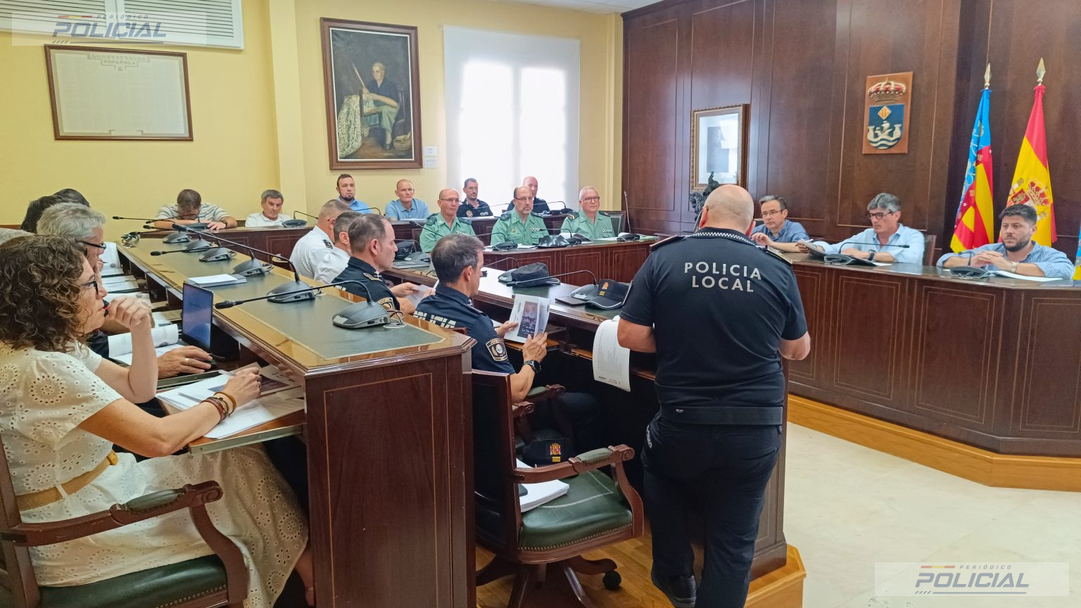 Villajoyosa refuerza su dispositivo de seguridad para las Fiestas de Moros y Cristianos con 476 servicios de Policía Local