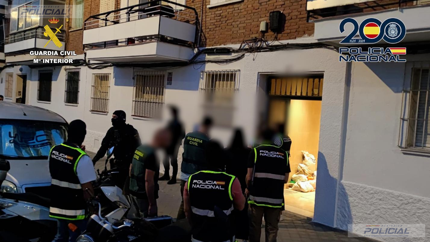 Guardia Civil y Policía Nacional desarticulan un entramado vinculado al Tren de Aragua dedicado a robos violentos y tráfico de drogas