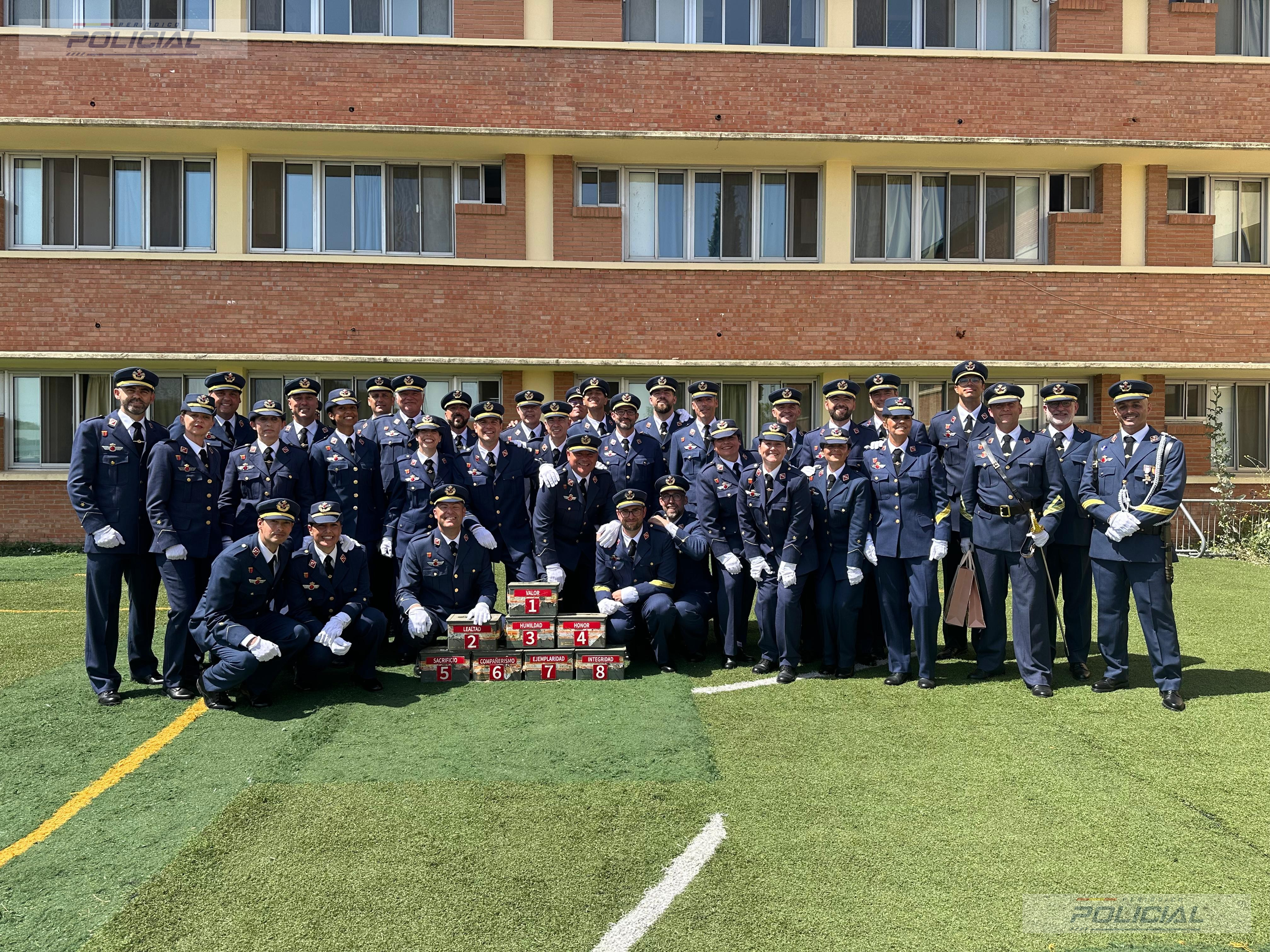 Siete alféreces reservistas relatan cómo compaginan su profesión civil con el Ejército del Aire y del Espacio