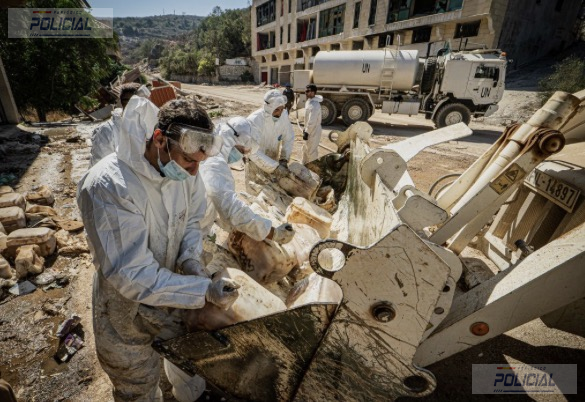 Militares españoles retiran cerca de cuatro toneladas de material explosivo en el sur del Líbano