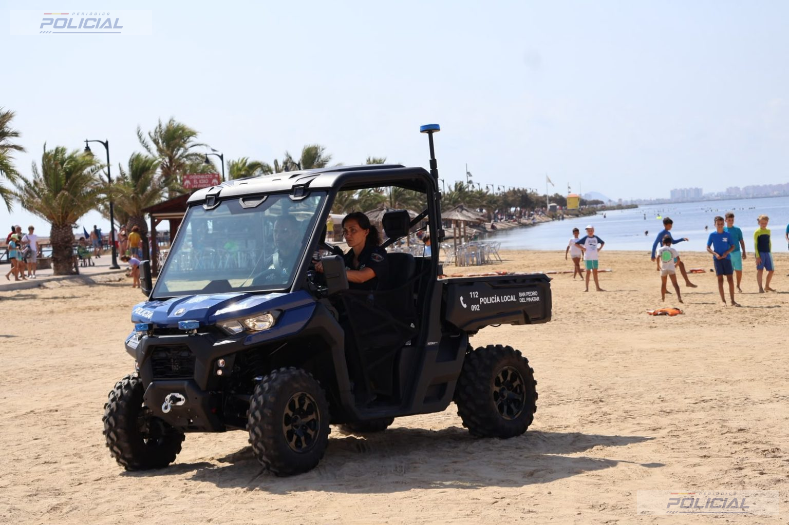 La Policía Local de San Pedro del Pinatar incorpora un buggy 4x4 para reforzar la vigilancia en la costa