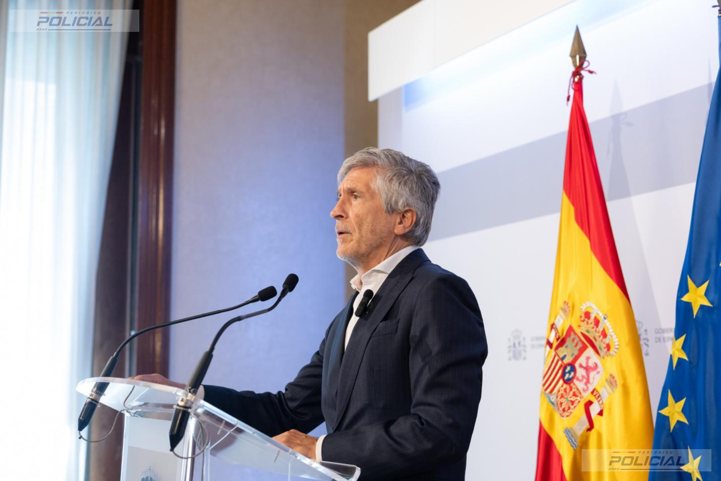 Grande-Marlaska agradece el apoyo de la Unión Europea a la respuesta de España ante la crisis migratoria en Ceuta