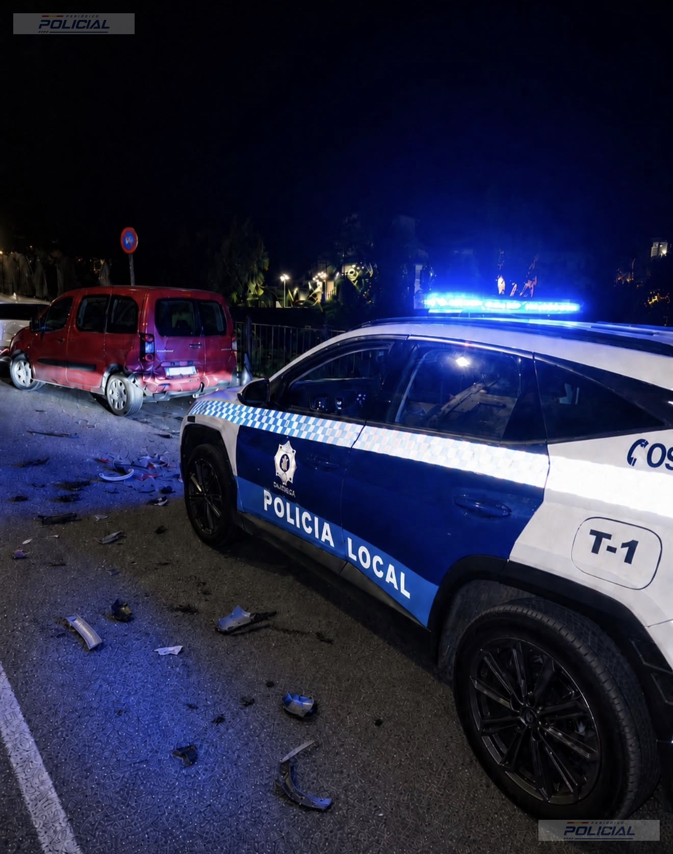 La colaboración ciudadana permite localizar a un conductor que huyó tras causar un accidente en Cuenca