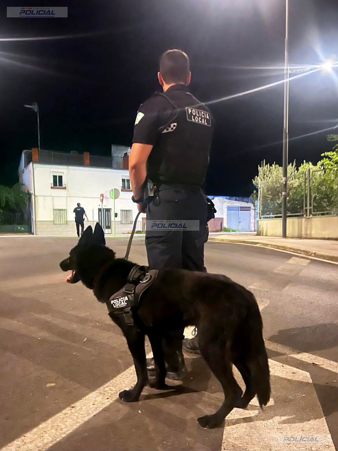 La Policía Local de Martos incrementa los controles de seguridad con su Unidad Canina