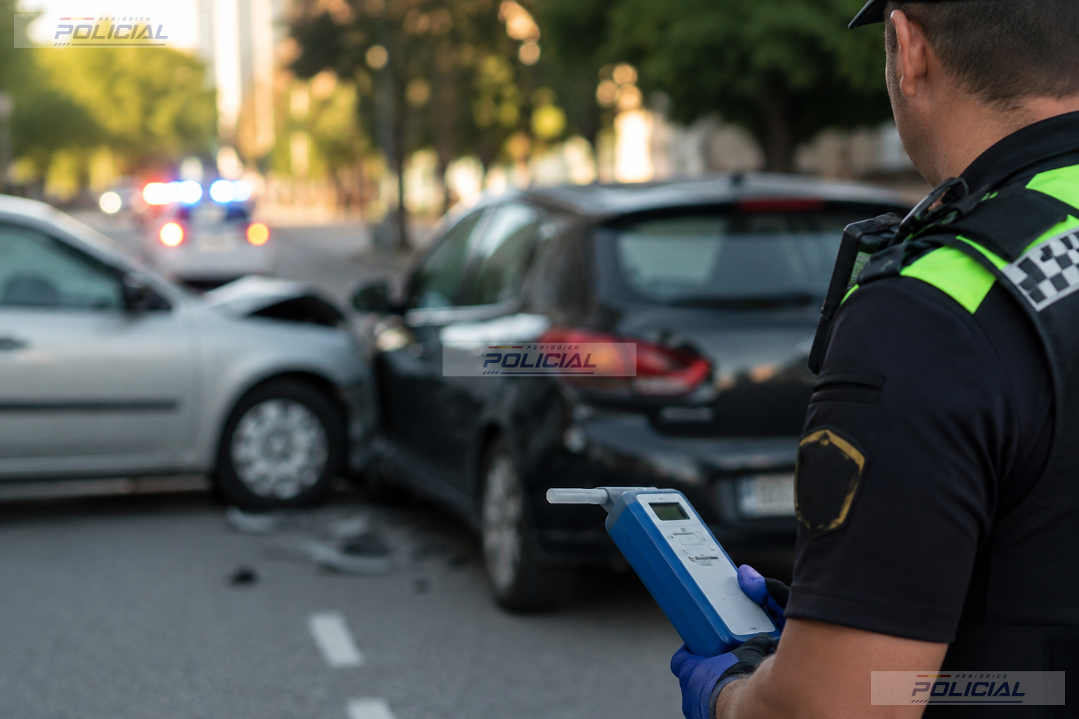 Investigado un conductor tras huir de un accidente y dar positivo en el test de drogas