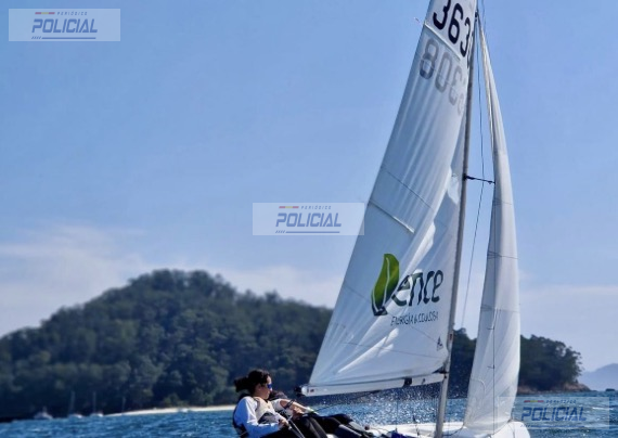 La sargento de la Armada Alejandra Vicens gana la Copa de España de Vela en la clase Vaurien