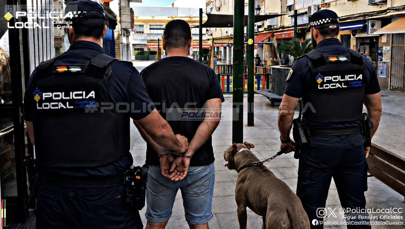 Detenido durante una actuación preventiva al comprobar que tenía dos órdenes judiciales de búsqueda y detención