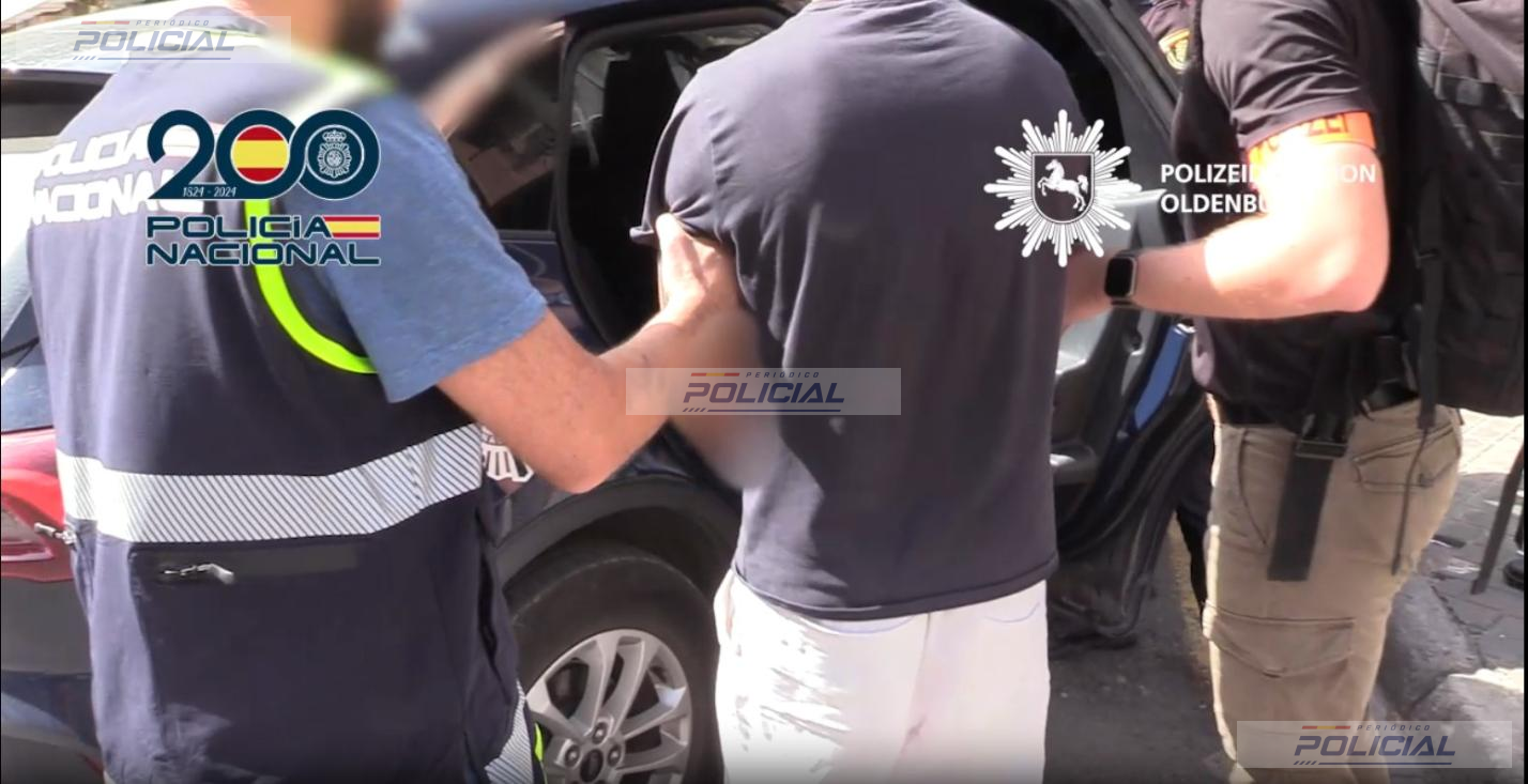 La Policía Nacional detiene en Valencia a un fugitivo reclamado en Alemania por un intento de asesinato con una metralleta