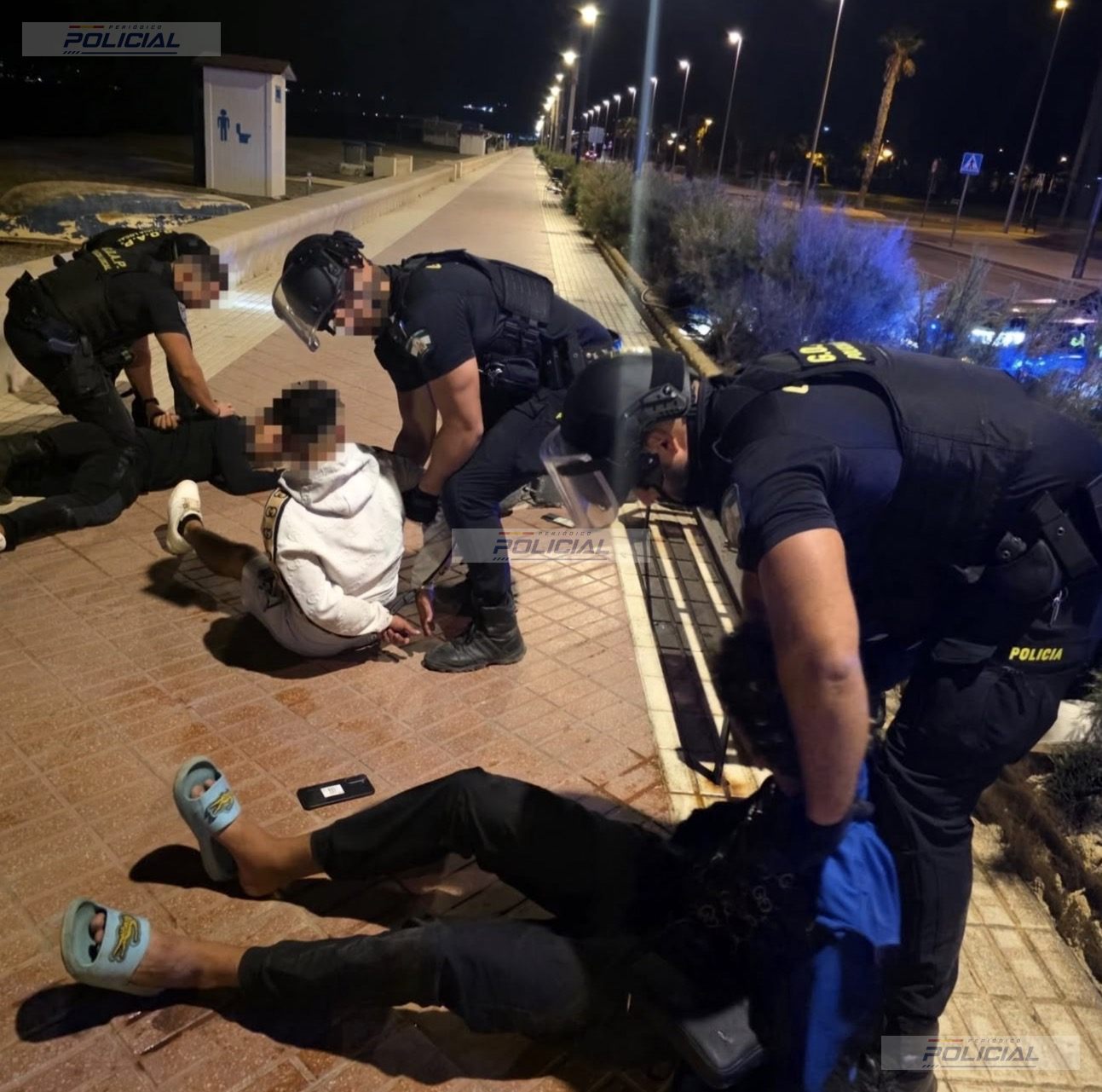 La Policía Local de El Ejido detiene a un joven de 20 años tras una reyerta con disparos en Balerma