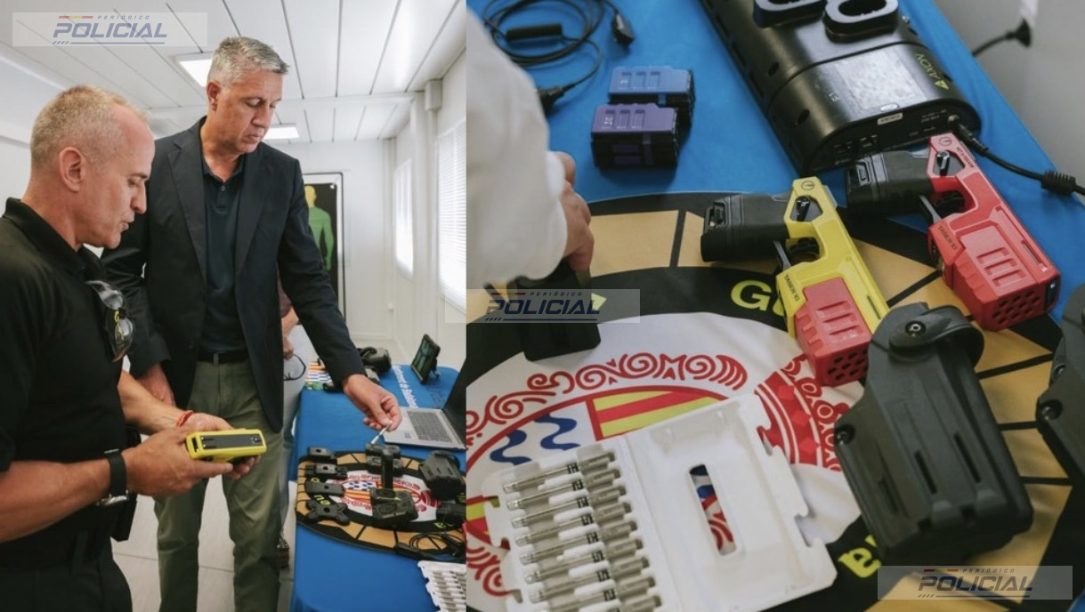 La Guàrdia Urbana de Badalona incorporará 28 pistolas TASER 10 para reforzar la seguridad en intervenciones de alto riesgo