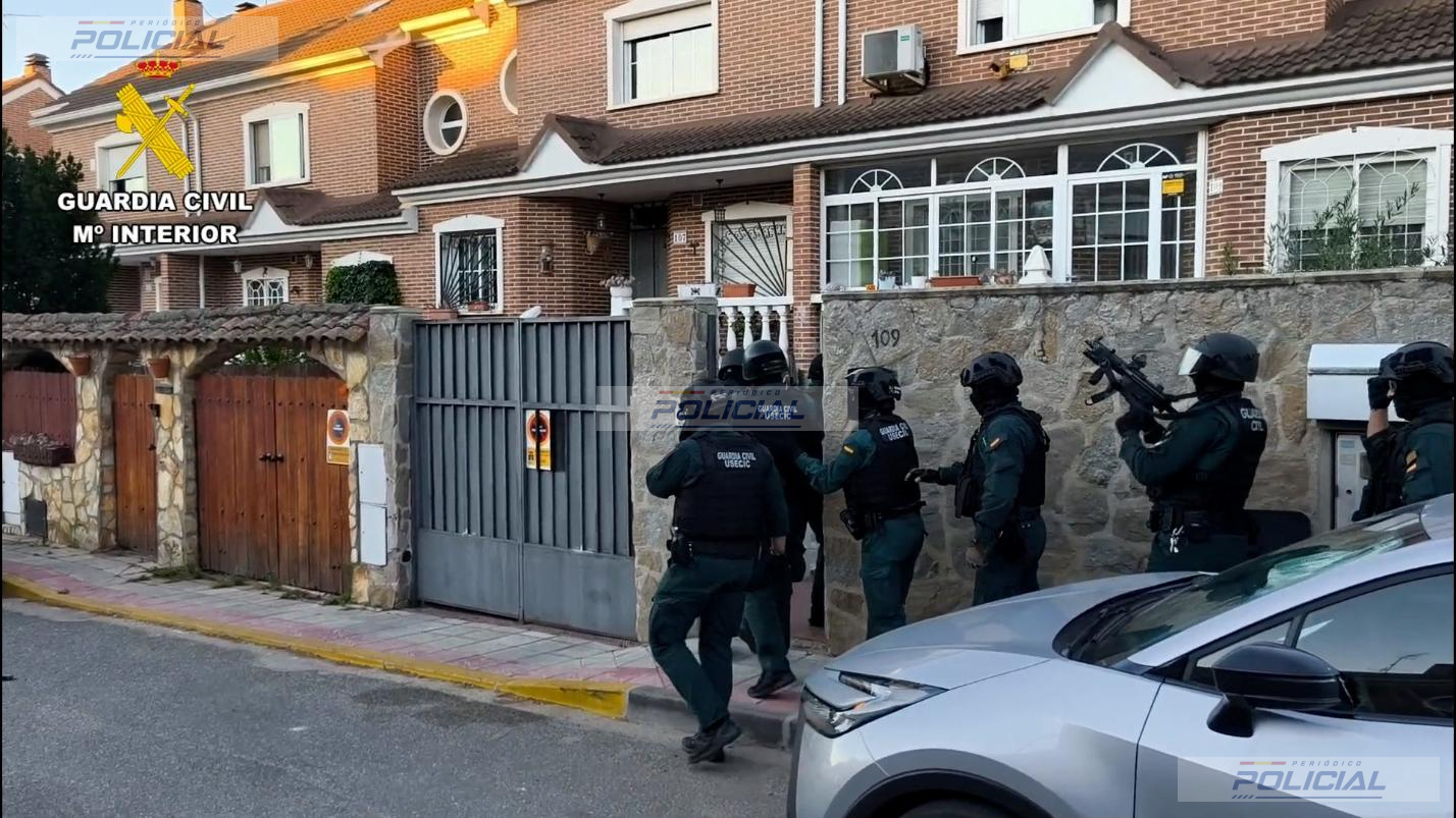 La Guardia Civil interviene más de cinco kilos de cocaína ocultos en una silla de montar enviada desde Colombia a Guadalajara