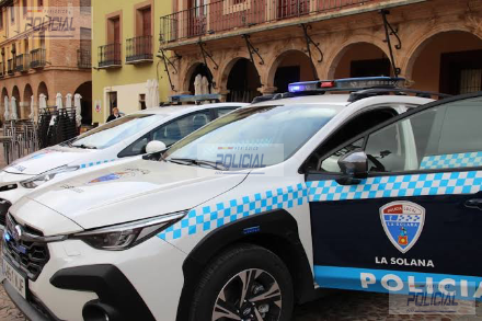 La Policía Local de La Solana persigue e intercepta a un conductor que se dio a la fuga tras circular a velocidad excesiva