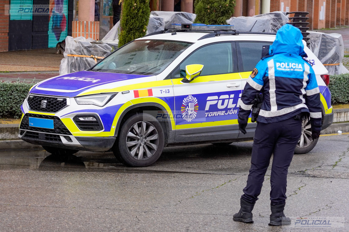 La Policía Local de Torrejón de Ardoz detiene a un individuo tras el hurto de material profesional valorado en más de 1.500 euros