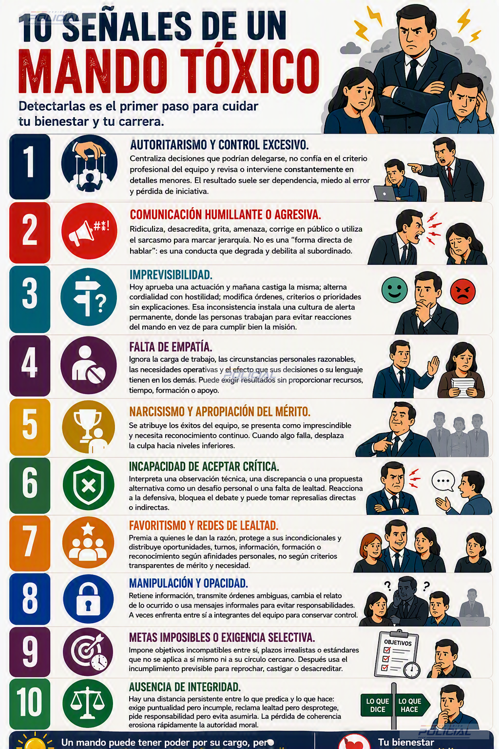 ¿CÓMO DESTRUYE UN MANDO UN EQUIPO DE TRABAJO?