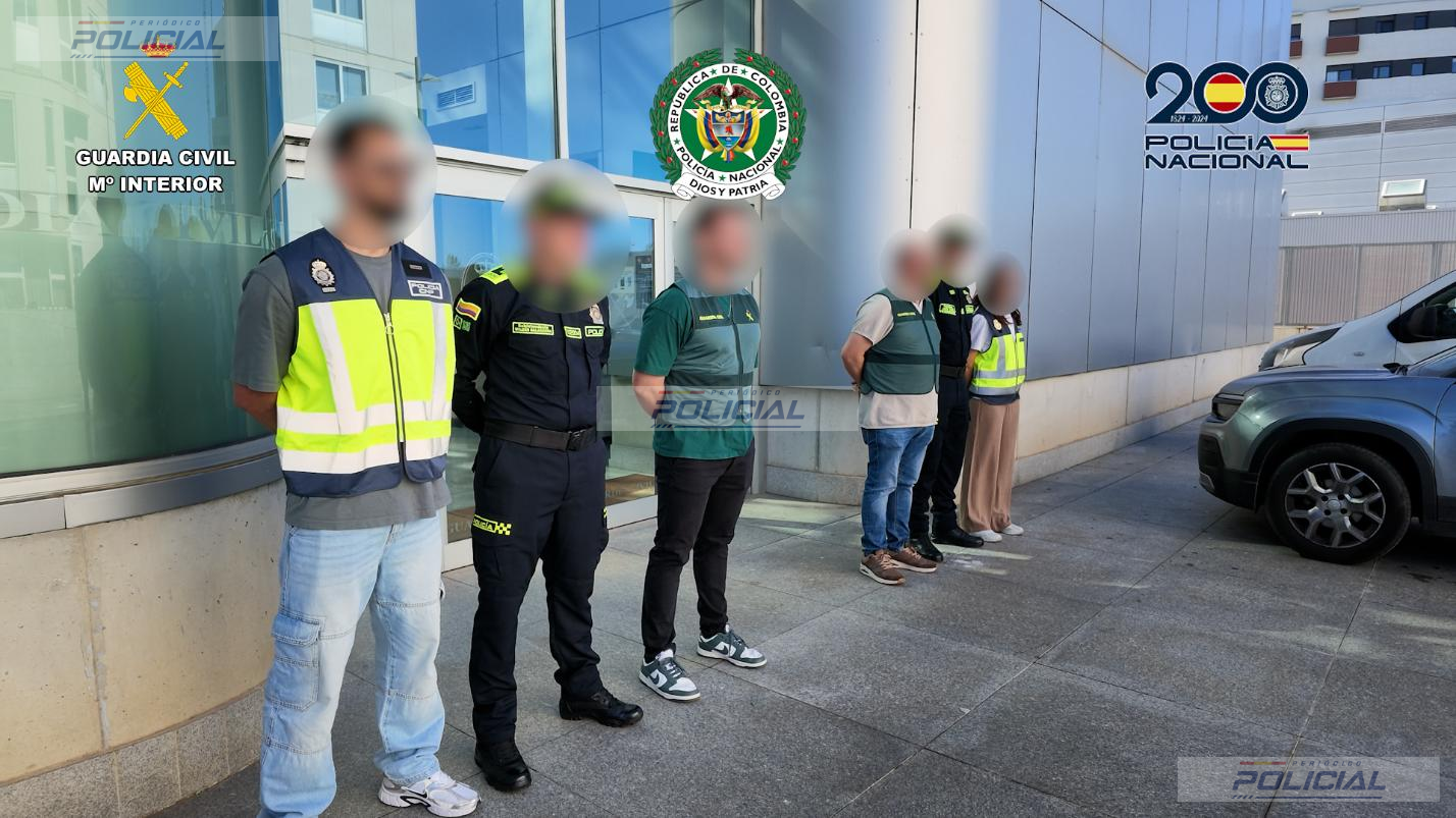 Desarticulada una organización criminal que captaba víctimas en Colombia para explotarlas laboralmente en España
