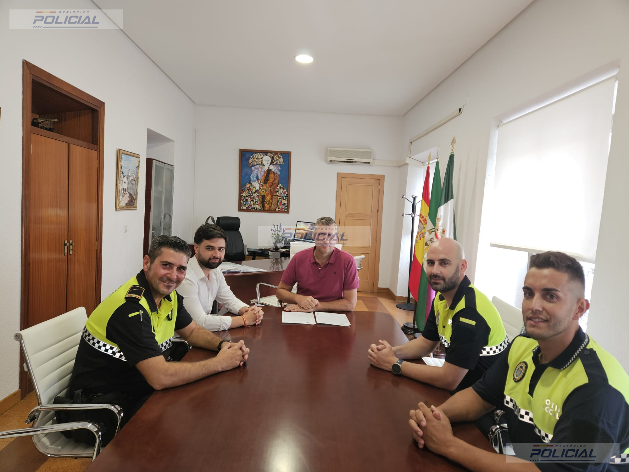 Jimena refuerza su plantilla de seguridad con dos nuevos policías locales en prácticas