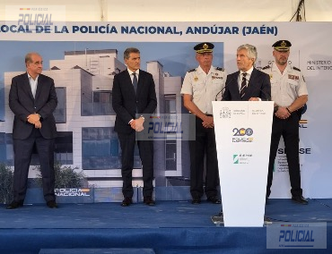 Interior inaugura la nueva comisaría de Andújar tras una inversión de 7,6 millones de euros