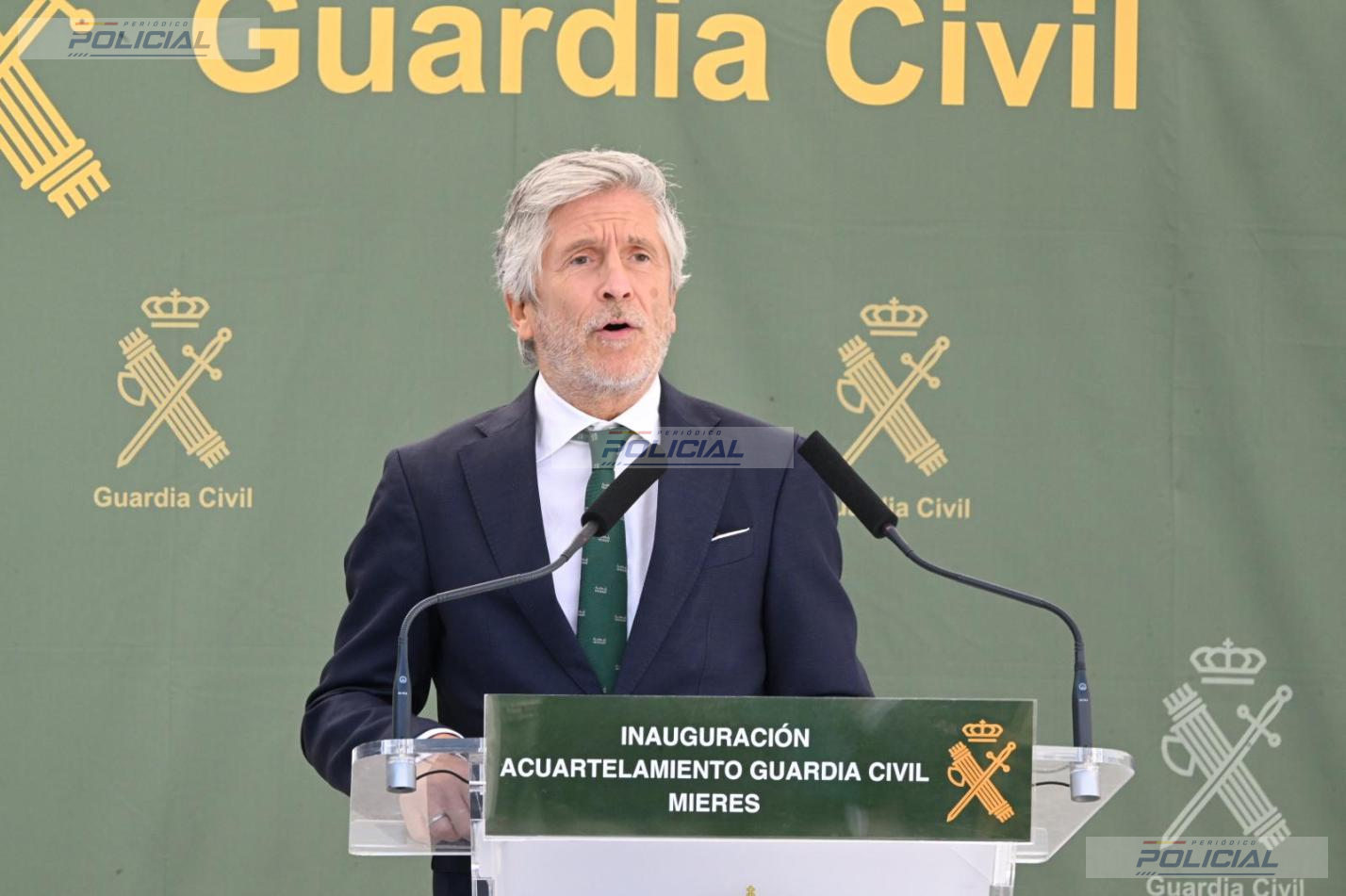 Interior inaugura el nuevo cuartel de la Guardia Civil en Mieres tras una inversión de 6,8 millones de euros