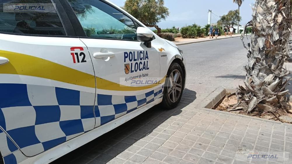 Detenido un vendedor ambulante en la Playa de Palma tras una presunta venta de cocaína camuflada con unas gafas de sol