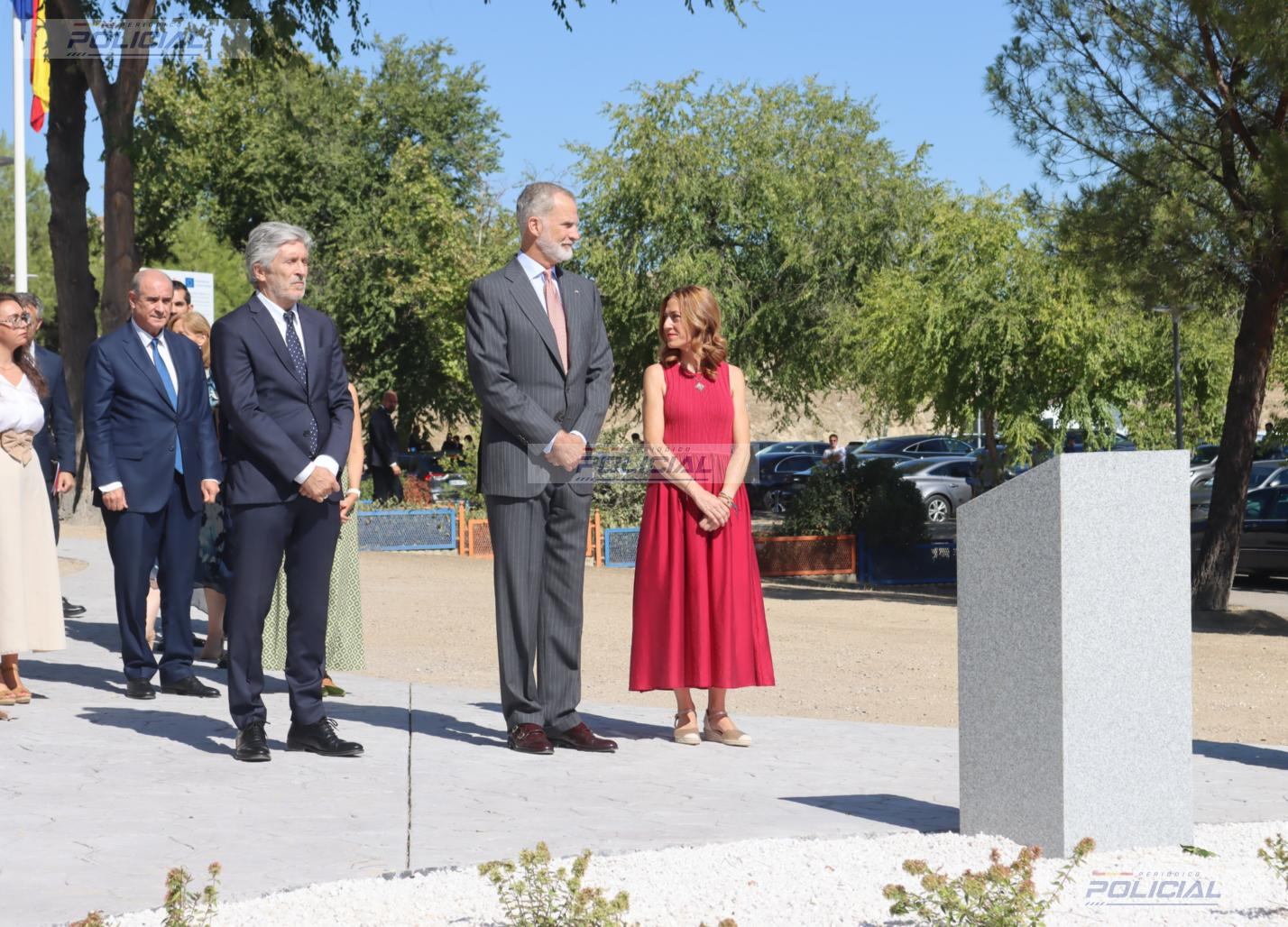 Felipe VI inaugura el curso de la Escuela Nacional de Protección Civil tras la modernización de sus instalaciones