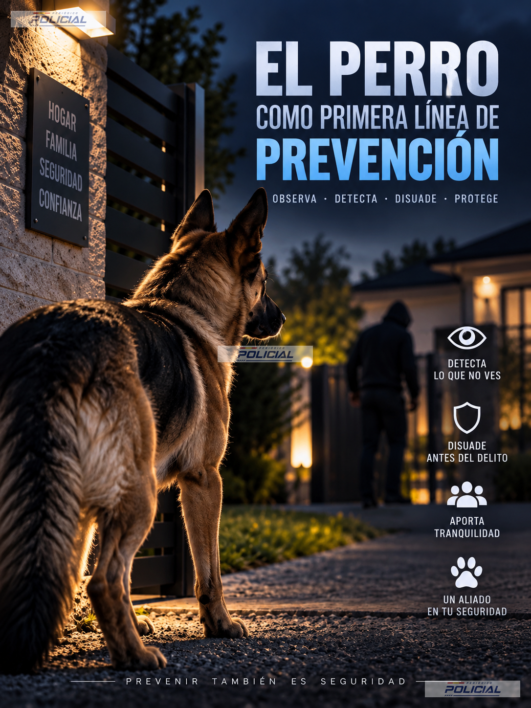 EL PERRO COMO PRIMERA LÍNEA DE LA PREVENCIÓN