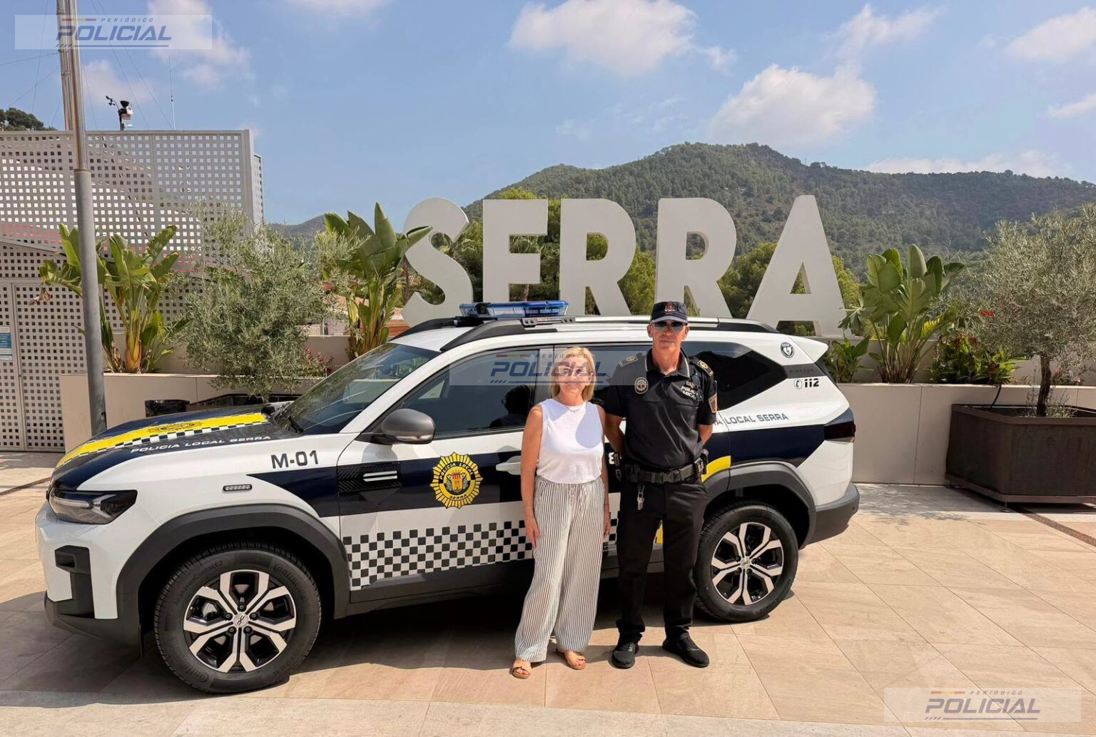 Serra refuerza su Policía Local con la incorporación de un nuevo vehículo