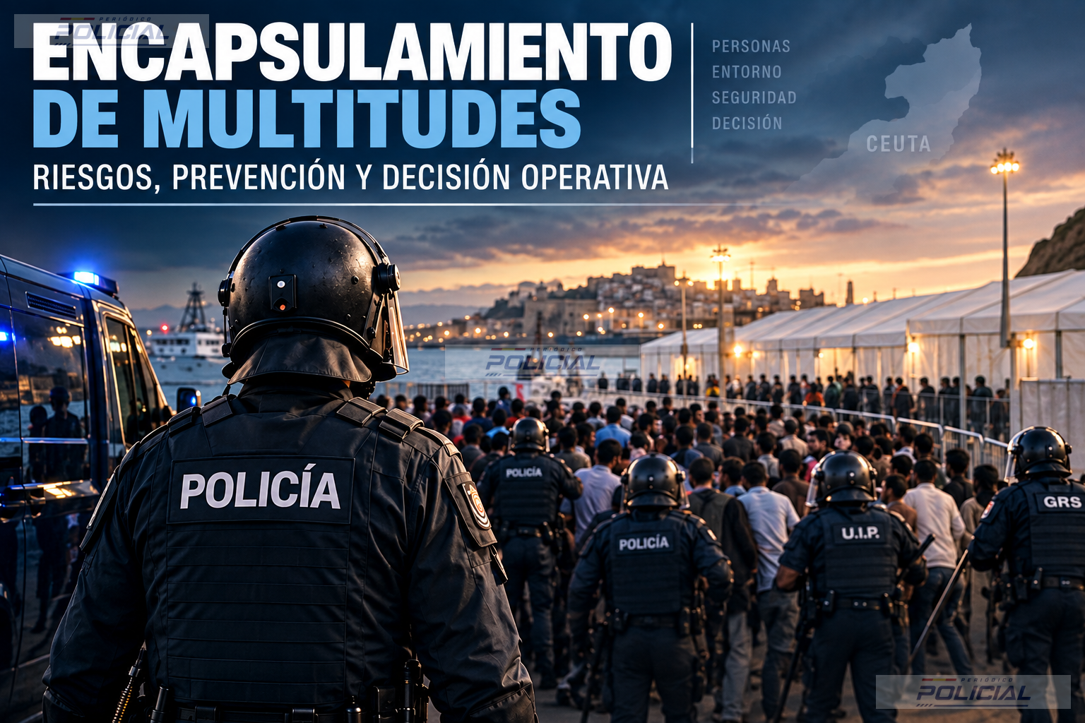 Encapsulamiento de multitudes: riesgos, prevención y decisión operativa